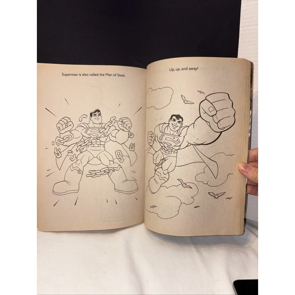 Here Comes The Heroes‎ Dc, Super Friends, Activity, And Coloring By Golden Books